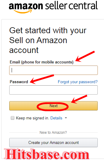 how to sign up for amazon seller account