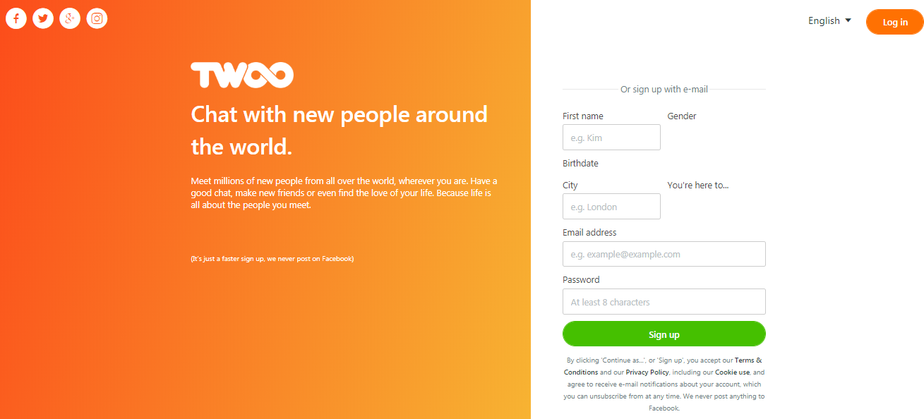 Twoo Registration Dating Account | Download Twoo APK: To be honest with you...