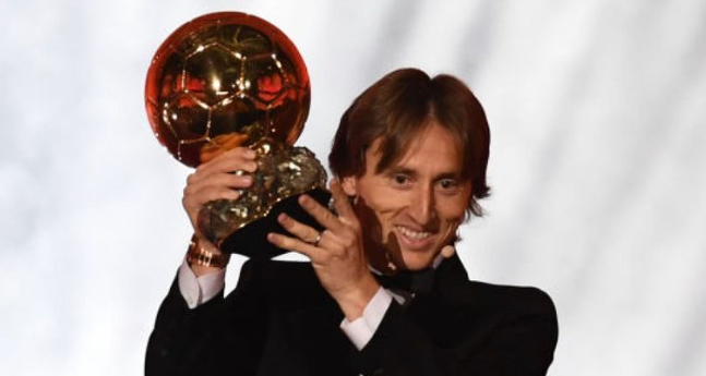 Luka Modric Wins The Ballon d’Or 2018