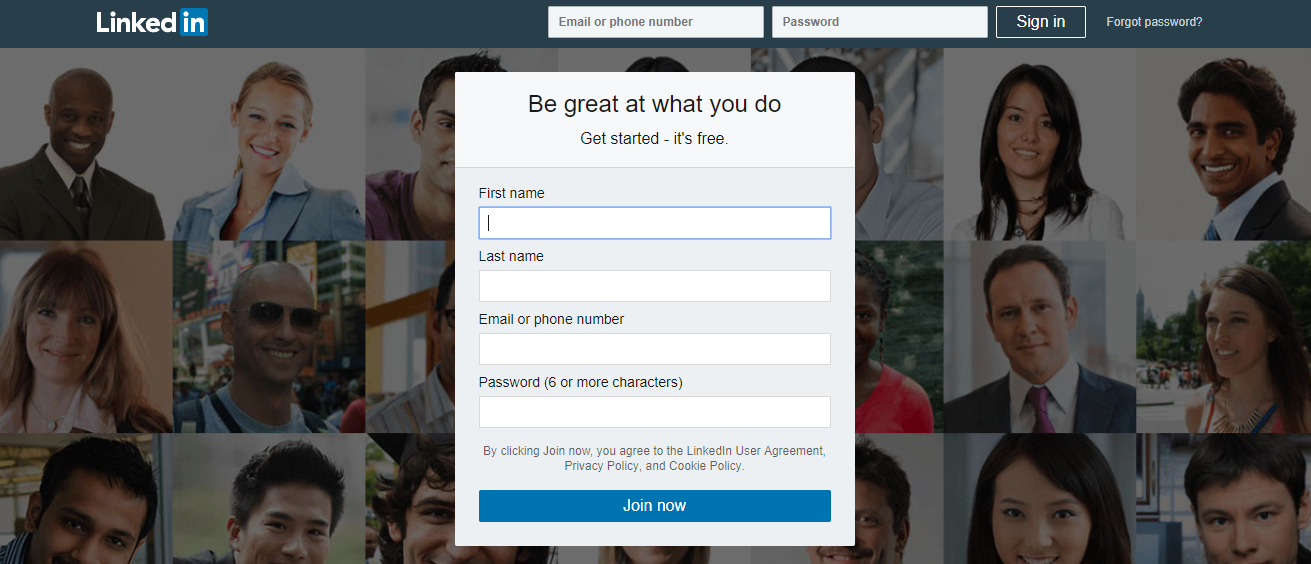 LinkedIn Sign Up | Create LinkedIn Profile | Linkedin Accounts