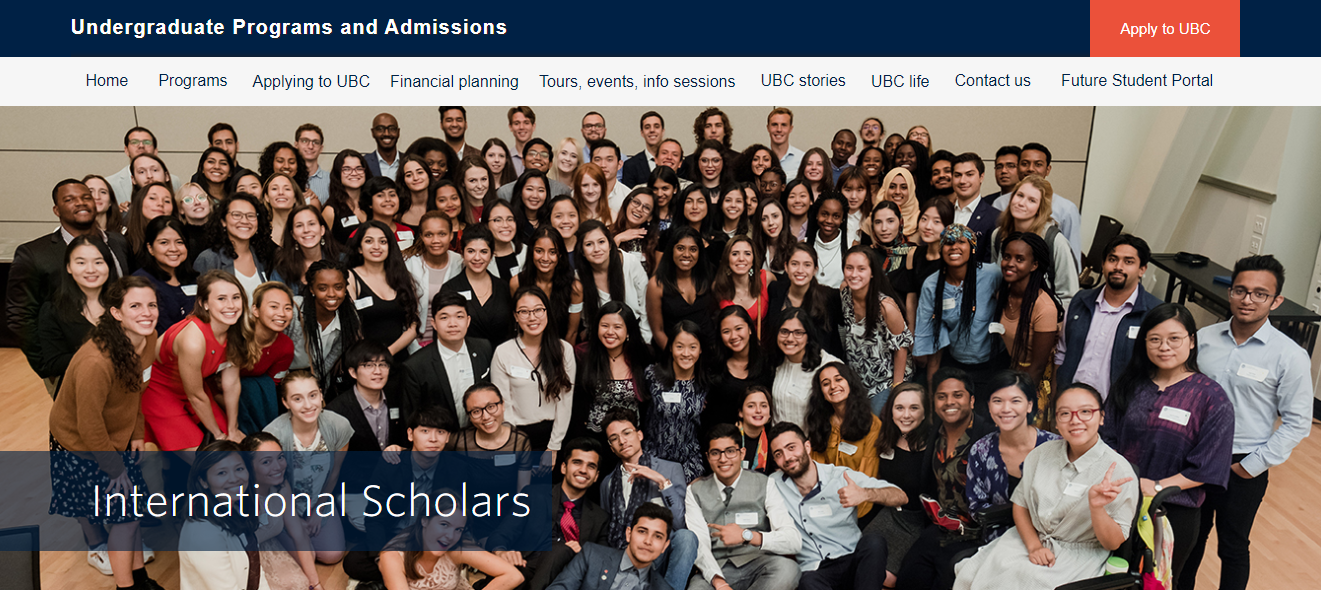 Students Scholarships Canada Top for 2019 in International