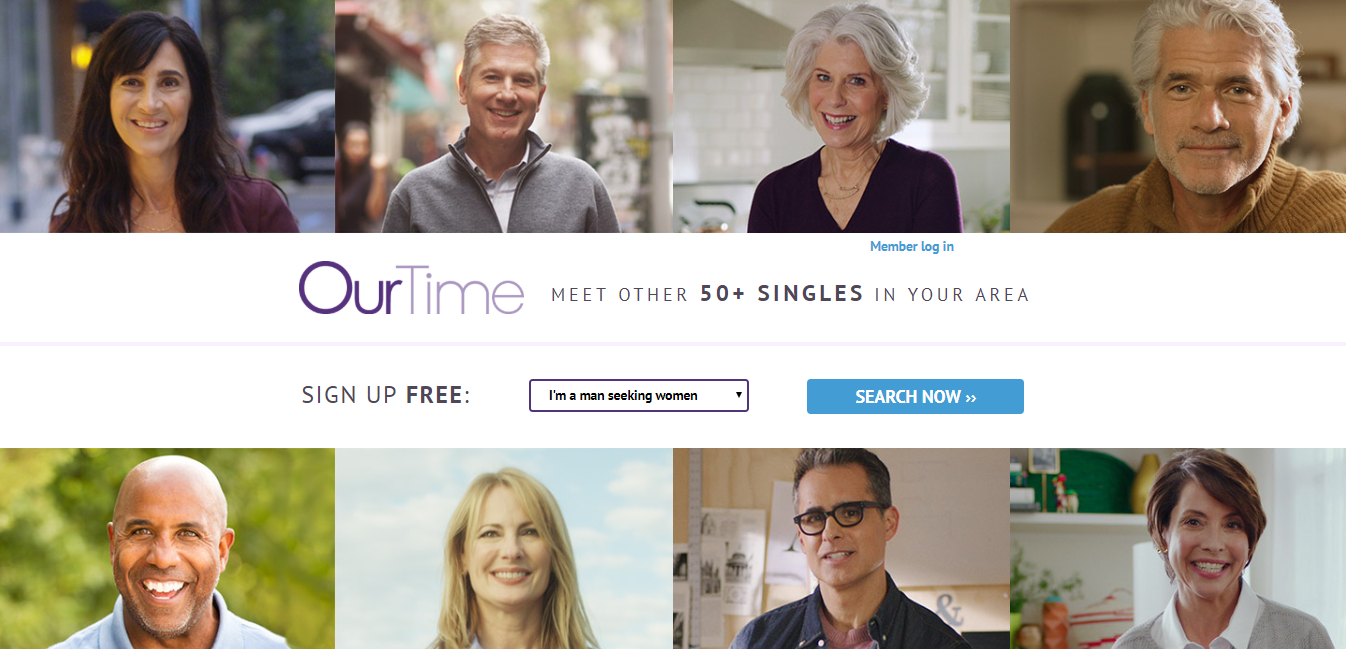 Ourtime dating site login