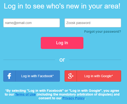 Login zoosk desktop Get Zoosk