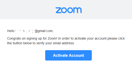 signup and download zoom
