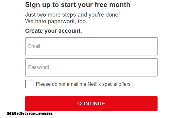 netflix sign up netflix sign up